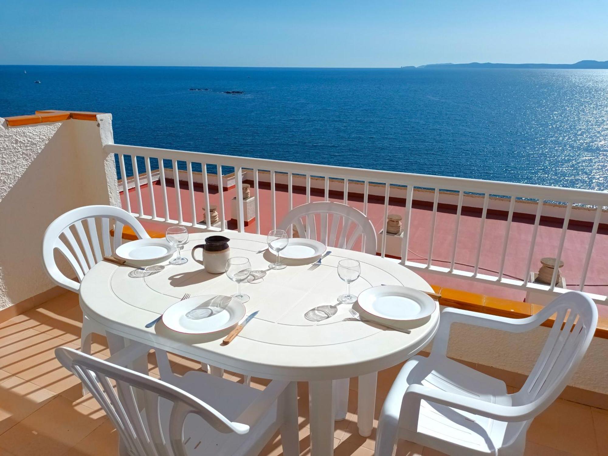 Global Immo 2071 Mediterraneo A 2-6 Appartement Roses Buitenkant foto